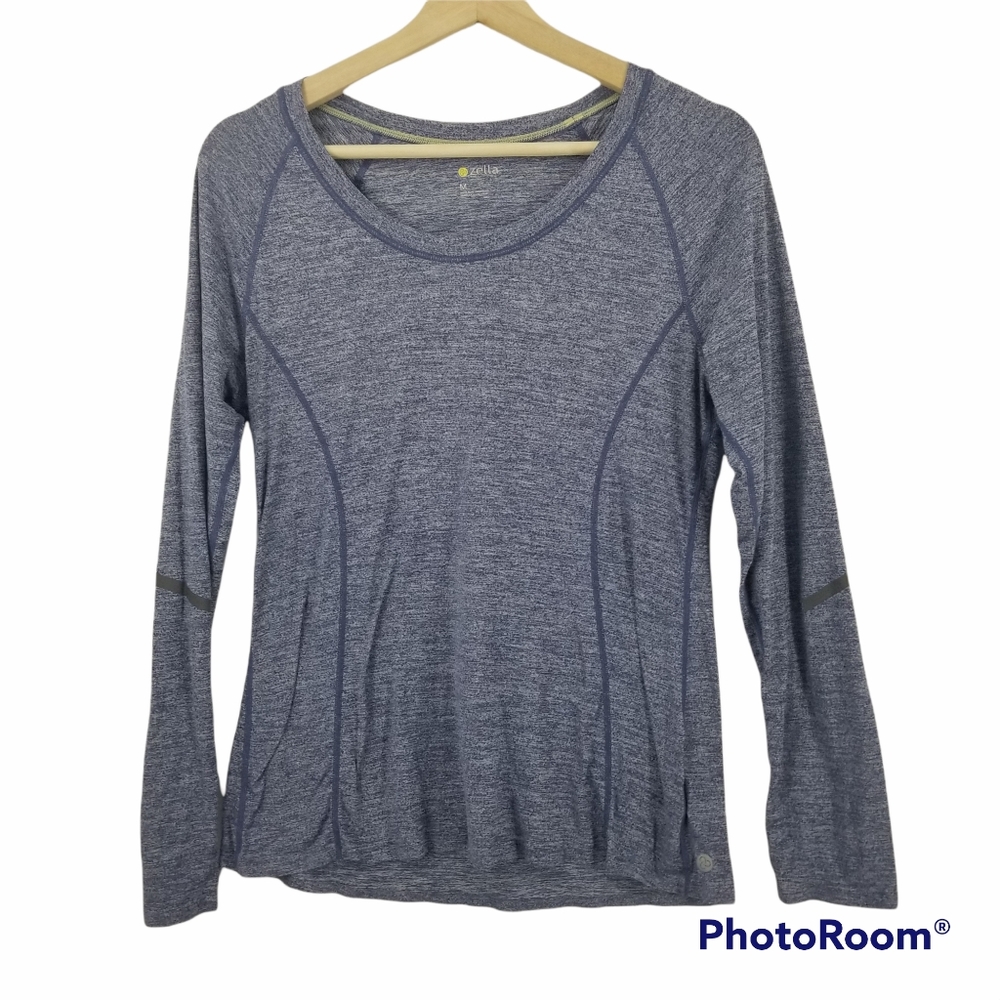 ZELLABLUE VENTED WORKOUT TEE
